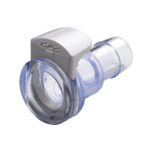 CPC MPC Connector Coupling Body (Female) MPC17004T03 - MPC to 1/4" HB, Non-Valved, Polycarbonate (PC), Class VI - 5 | 50 | 250 | img_1 | Foxx Life Sciences Global | shopfls.com