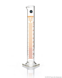 Borosil Tapped Density Cylinder 100 mL CS/2 | img_1 | Foxx Life Sciences Global | shopfls.com