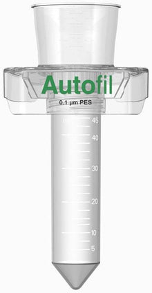Autofil® Centrifuge Funnel Vacuum Filter Assembly 50mL, .1μm PES, 24/case | img_1 | Foxx Life Sciences Global | shopfls.com