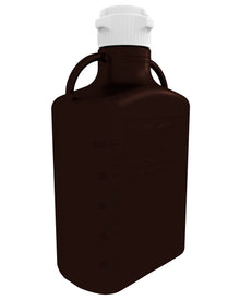 10L, Dark Amber Polypropylene (PP) Carboy with 83B Cap | img_1 | Foxx Life Sciences Global | shopfls.com