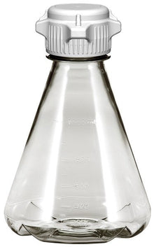 Sterile 1L EZclear® Baffled Erlenmeyer Flask with 53B VersaCap® - Foxx Life Sciences, ideal for laboratory research and bioprocessing. | img_1 | Foxx Life Sciences Global | shopfls.com
