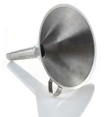 EZBio® 316L Stainless Steel Funnel, 250mm, with Steel Handle - Laboratory-Grade Filling for Bioprocessing Applications | img_1 | Foxx Life Sciences Global | shopfls.com