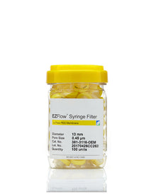 EZFlow® 13mm Syringe Filter, .45μm PES, 100/pack | img_1 | Foxx Life Sciences Global | shopfls.com