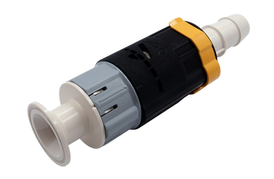 RevolveSD 16 Series, 1-1/2" Sanitary X 1" Hose Barb