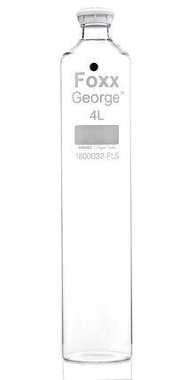 George™ Roller Bottle, 4L, GL45 Screw Neck, 3.3 Borosilicate Glass, 4/CS | img_1 | Foxx Life Sciences Global | shopfls.com