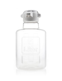 EZBio® Titanium Round Carboy, Polycarbonate (PC), 5 Liter, No Spigot, VersaCap 83B, Non-Sterile | img_1 | Foxx Life Sciences Global | shopfls.com