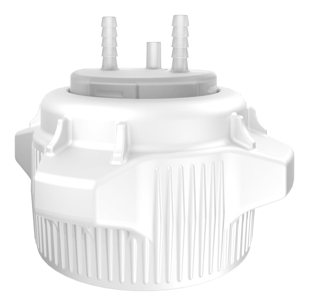 VersaCap® 83mm, Open, with Molded 1/4" HB Adapter - SolventWaste.com
