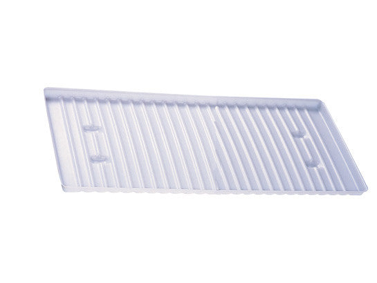 Polyethylene Sump Liner fits inside bottom sump of 15-gallon (24"W) Under Fume Hood safety cabinet - SolventWaste.com