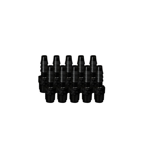EZwaste® Replacement 1/8" MNPT x 1/4" HB fittings, 10/pack - SolventWaste.com