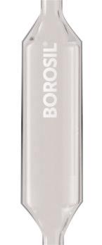 Borosil® Pipettes - Volumetric - Class B - 5mL - CS/10 - SolventWaste.com