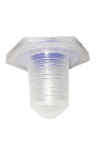 Bouchons Borosil® - Polypropylène - Tête plate - Plein - 34/35 - CS/50
