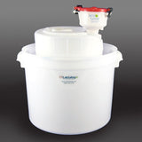 4" ECO Funnel System, 5 gallon, 70mm (FS70), Secondary Container - SolventWaste.com