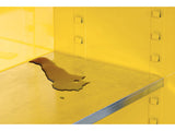 Sure-Grip® EX Flammable Safety Cabinet, Cap. 30 gallons, 1 shelf, 2 self-close doors - SolventWaste.com