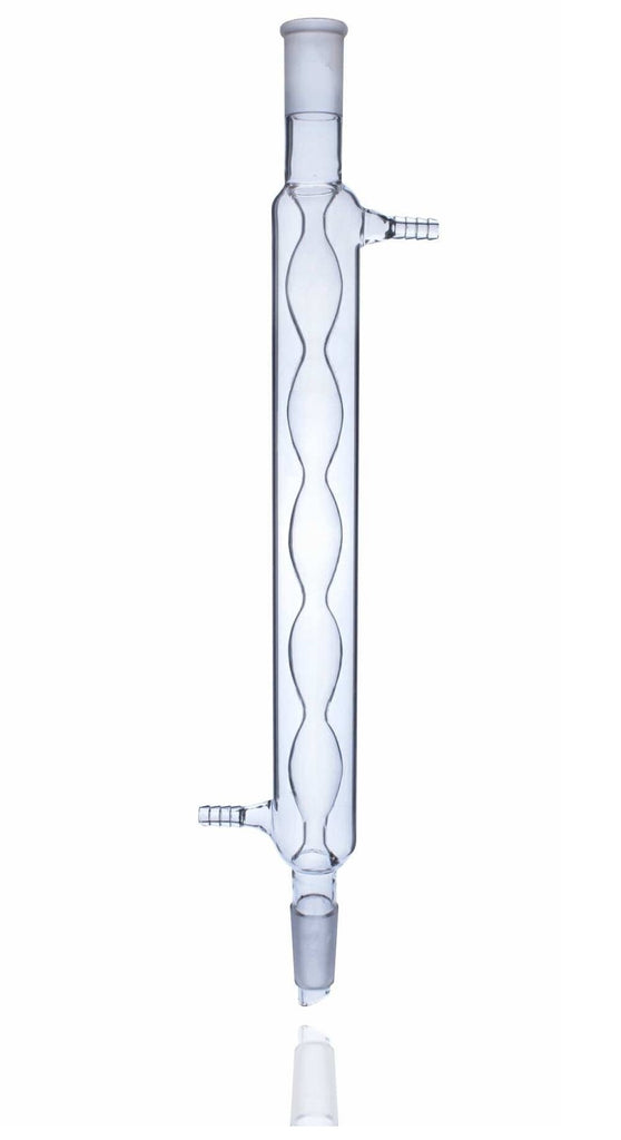 Borosil® Allihn Condensers - 400mm Jacket - CS/5 - SolventWaste.com