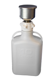 EZwaste® 83mm Safety Funnel, Stainless Steel - SolventWaste.com