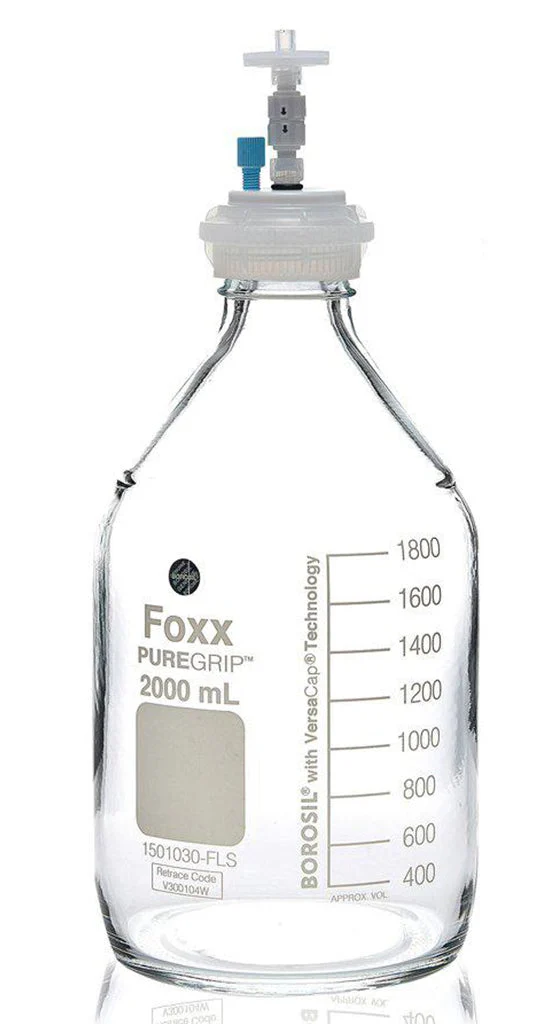 HPLC Solvent Reservoir Bottles: Sizes, Materials, Caps, and Applications
