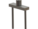 Close-up of a laboratory torque tool tightening a bottle cap.