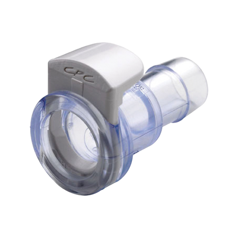 CPC MPC Connector Coupling Body (Female) MPC17004T03 - MPC to 1/4" HB, Non-Valved, Polycarbonate (PC), Class VI - 5 | 50 | 250 | img_1 | Foxx Life Sciences Global | shopfls.com