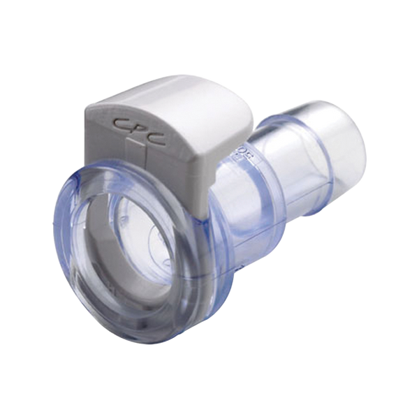 CPC MPC Connector Coupling Body (Female) MPC17004T03 - MPC to 1/4" HB, Non-Valved, Polycarbonate (PC), Class VI - 5 | 50 | 250 | img_1 | Foxx Life Sciences Global | shopfls.com