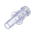 CPC MPC Connector Coupling Insert (Male) MPC22004T03M - MPC to 1/4" HB, Non-Valved, Polycarbonate (PC), Class VI - 5 | 50 | 250 | img_1 | Foxx Life Sciences Global | shopfls.com