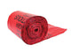 Liner bags for biohazard waste cans, 11 microns thick, Pack/100
