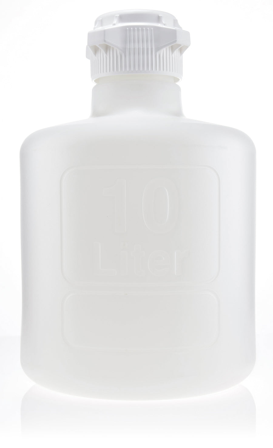 EZBio® Titanium Round Carboy, Polypropylene (PP), 10 Liter, No Spigot, VersaCap® 83B, Non-Sterile, 1/CS | img_1 | Foxx Life Sciences Global | shopfls.com