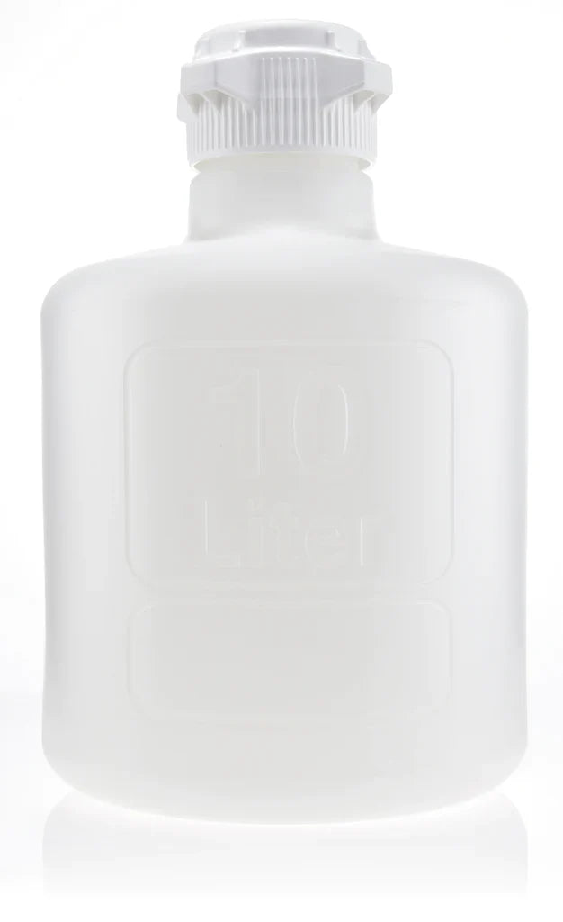 EZBio® 10L Titanium Round Carboy. Sterile PP, No Spigot, VersaCap® 83B. For bioprocessing & lab use. 1/CS | img_1 | Foxx Life Sciences Global | shopfls.com