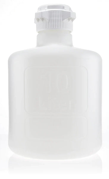 EZBio® 10L Titanium Round Carboy. Sterile PP, No Spigot, VersaCap® 83B. For bioprocessing & lab use. 1/CS | img_1 | Foxx Life Sciences Global | shopfls.com