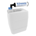 EZwaste® UN/DOT Filter Kit, VersaCap® 51S, 6 ports for 1/16" OD Tubing & 10L Container. Lab-grade waste disposal system. | img_1 | Foxx Life Sciences Global | shopfls.com