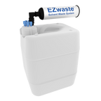 EZwaste® UN/DOT Filter Kit with VersaCap® 51S, 6 ports for 1/8" OD Tubing & 10L Container - Laboratory Waste Disposal | img_1 | Foxx Life Sciences Global | shopfls.com