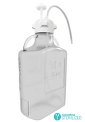 EZBio® Single Use Carboy Assembly, 10L, PETG, VersaCap® 83B, TPE Tubing w/ Dip Tube, Gamma Sterilized, 1/EA | img_1 | Foxx Life Sciences Global | shopfls.com