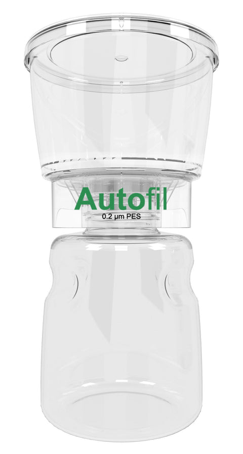 Autofil® Bottle Top Vacuum Filter Assembly 500mL, .2μm PES, 12/case | img_1 | Foxx Life Sciences Global | shopfls.com