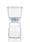 Clear container with EZLabpure branding on a white background