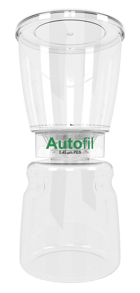 Autofil® Bottle Top Vacuum Filter Assembly 1L, .45μm PES, 12/case | img_1 | Foxx Life Sciences Global | shopfls.com