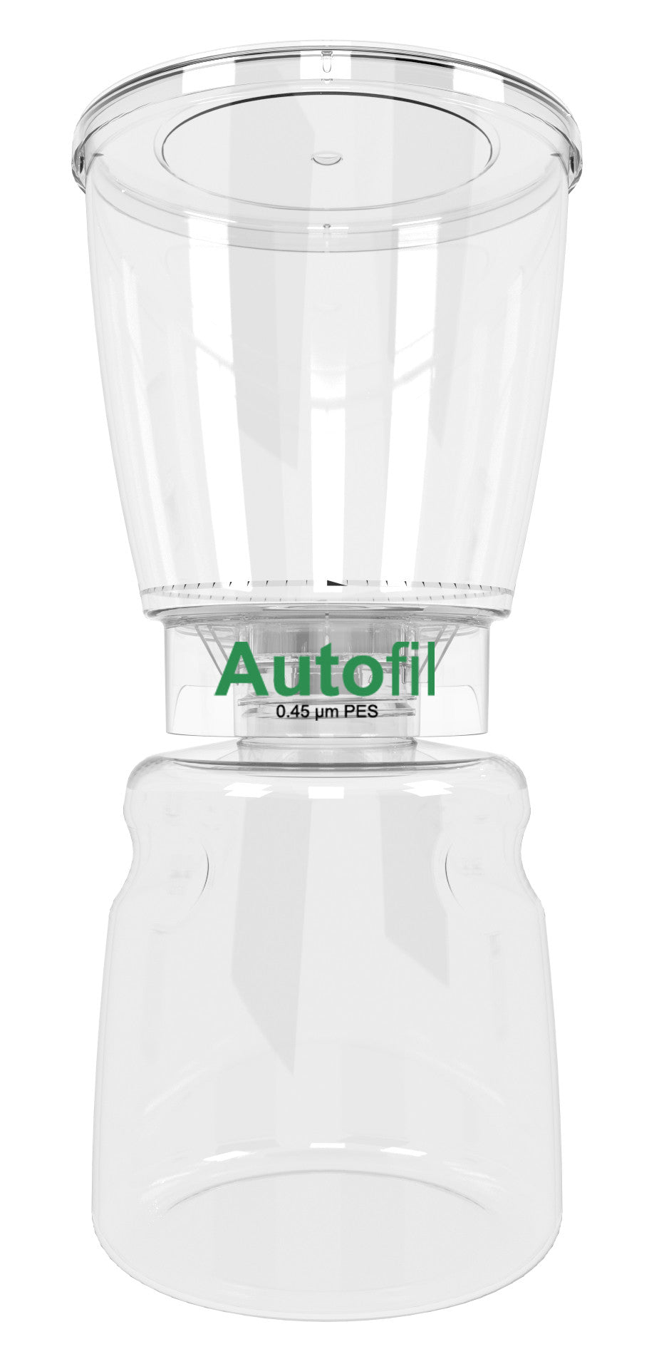 Autofil® Bottle Top Vacuum Filter Assembly 1L, .45μm PES, 12/case | img_1 | Foxx Life Sciences Global | shopfls.com