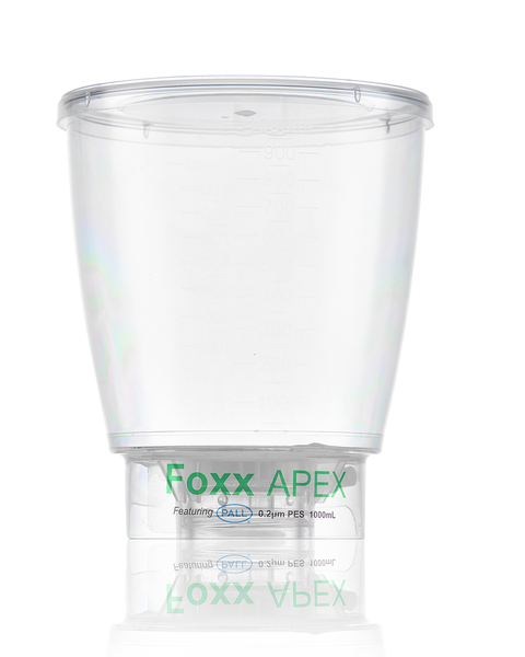 APEX™ Sterile Bottle Top Filter, 0.2 µm PES Membrane, 1,000 mL – Pack of 24
