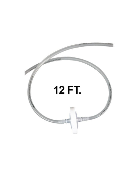 EZBio® Vactrap S™ Tubing Extension (12 ft) w/ 0.2µm PTFE Vent Filter - Sterile Bottle Connector for Lab/Bioprocessing | img_1 | Foxx Life Sciences Global | shopfls.com