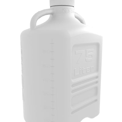 Bonbonne EZBio®, polyéthylène haute densité (PEHD), 75 L, sans robinet, bouchon VersaCap® 120 mm, double emballage, non stérile