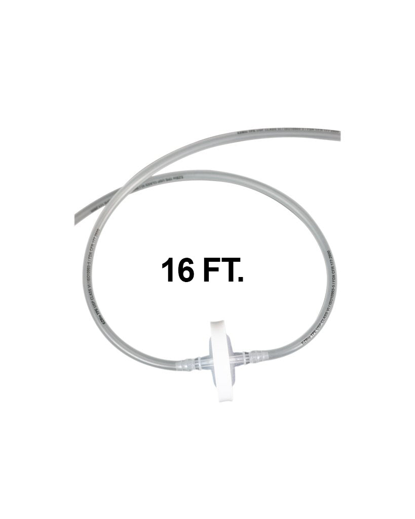 Vactrap2™, Tubing Extension for Plastic Bottles, 16 ft., w/ 0.2μm Polytetrafluoroethylene (PTFE) Vent Filter | img_1 | Foxx Life Sciences Global | shopfls.com