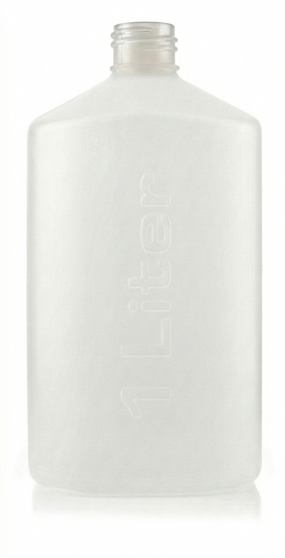 EZBio®pure S Bottle, 1L, No Cap, Mutually Double Bagged, Non-Sterile