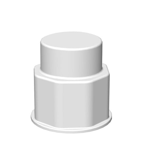 Spigot Fitting with VersaBarb® 1 1/8 Thread Closed Cap - Leak-Proof Connection for Lab and Bioprocessing Applications | img_1 | Foxx Life Sciences Global | shopfls.com