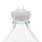 EZBio® GL45 Open Cap & Molded 2x 1/8" HB, White PP for Glass Bottles - 5 | 25 | img_2 | Foxx Life Sciences Global | shopfls.com