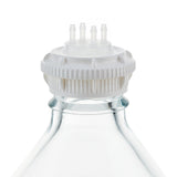 EZBio® GL45 Open Cap & Molded 4x 1/8" HB, White PP for Glass Bottles - 5 | 25 | img_2 | Foxx Life Sciences Global | shopfls.com