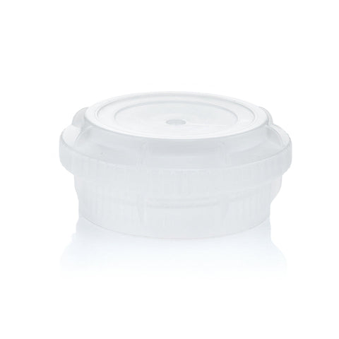 EZBio® GL45 Closed Cap, Natural PP for Glass Bottles - 5 | 25 | img_1 | Foxx Life Sciences Global | shopfls.com
