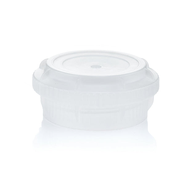 EZBio® GL45 Closed Cap, Natural PP for Glass Bottles - 5 | 25 | img_1 | Foxx Life Sciences Global | shopfls.com