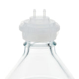 EZBio® GL45 Open Cap & Molded 2x 1/8" HB, Natural PP for Glass Bottles - 5 | 25 | img_2 | Foxx Life Sciences Global | shopfls.com