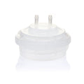 EZBio® GL45 Open Cap & Molded 2x 1/8" HB, Natural PP for Glass Bottles - 5 | 25 | img_1 | Foxx Life Sciences Global | shopfls.com