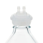 EZBio® GL45 Open Cap & Molded 2x 1/4" HB, Natural PP for Glass Bottles - 5 | 25 | img_2 | Foxx Life Sciences Global | shopfls.com