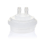 EZBio® GL45 Open Cap & Molded 2x 1/4" HB, Natural PP for Glass Bottles - 5 | 25 | img_1 | Foxx Life Sciences Global | shopfls.com