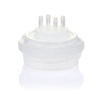 EZBio® GL45 Open Cap & Molded 4x 1/8" HB, Natural PP for Glass Bottles - 5 | 25 | img_1 | Foxx Life Sciences Global | shopfls.com